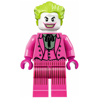 LEGO 樂高 人偶 小丑 深粉紅西裝 咧嘴大笑 76052 sh0238