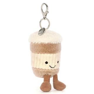【現貨】英國正品代購🇬🇧 Jellycat拿鐵咖啡 咖啡杯 吊飾 娃娃 鑰匙圈 包包掛飾 吊飾