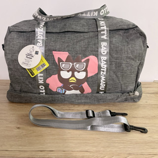 二手+有瑕疵 Hello KITTY 大容量旅行收納袋 kitty+酷企鵝 雙層隔層+底層鞋子空間