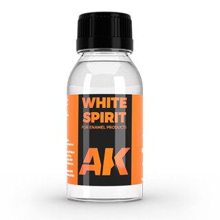(Pandainn) AK AK047 舊化琺瑯油畫顏料稀釋液(100ml) WhiteSpirit 白色精神 模型用品