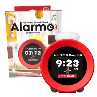 任天堂 Sound Clock Alarmo 阿勒莫 遊戲主題 智慧鬧鐘 臺灣版 超級瑪利歐兄弟 (預購8-9月)