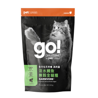 💖go!💖無穀貓糧 淡水鱒魚 300g 500g GO 貓咪飼料 寵物飼料 貓飼料 貓糧 go300