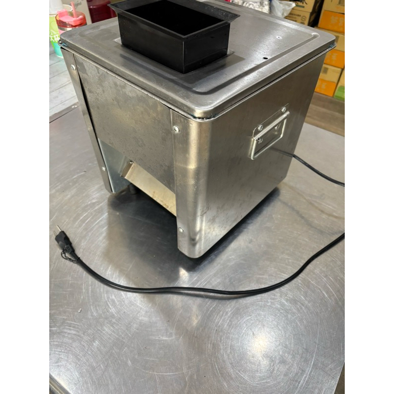 【JuYoo/聚優】電動切肉機110v 切丁機 切豬耳 切豬頭皮 切蔥機 商用滷肉切片機 切滷味機 全自動不鏽鋼切絲器