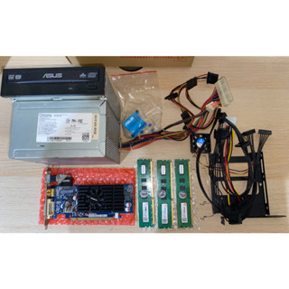 ＃二手＃～技嘉顯示卡GV-N210D3-1GI REV:1.0、三條創見4G DDR3 1333、ASUS電供&光碟機