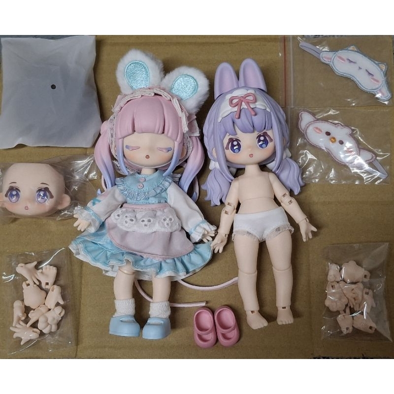 （限sherry*****下單）妮崽 夢想小鎮 異色吊卡 花店老闆 12分BJD