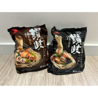 【Good Day】韓國 SAMLIP讚岐烏龍麵-海鮮/海苔風味642g(214g*3)袋