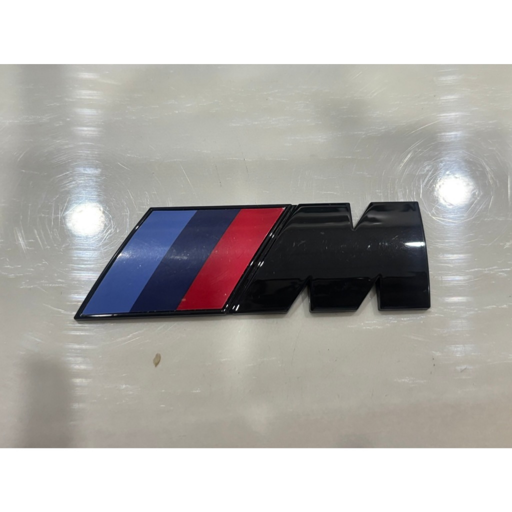 BMW M Performance 原廠 M款 Logo 車側車標 (高亮黑)