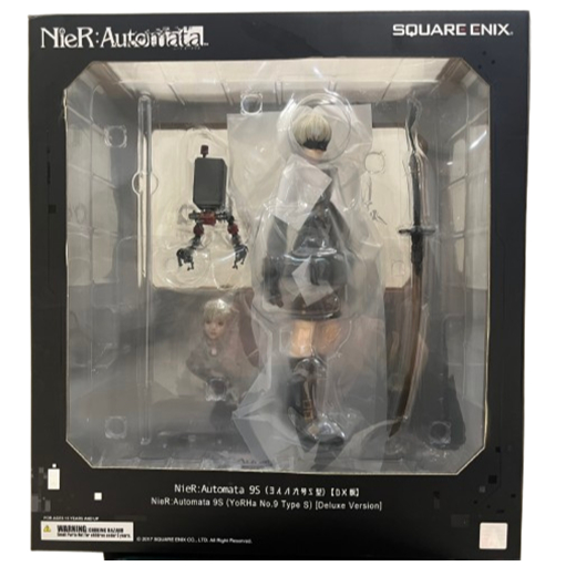 (不挑盒況)自動人形 NieR Automata 2B DX版 尼爾 自動人形 寄葉九號s型 9s 雕像 PVC 豪華