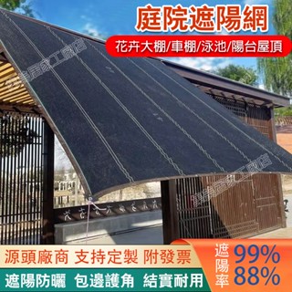 【臺灣出貨]】加密加厚遮陽網 多肉植物專用防曬黑網｜汽車隔熱｜陽臺庭院大棚遮陰｜戶外養殖降溫神器