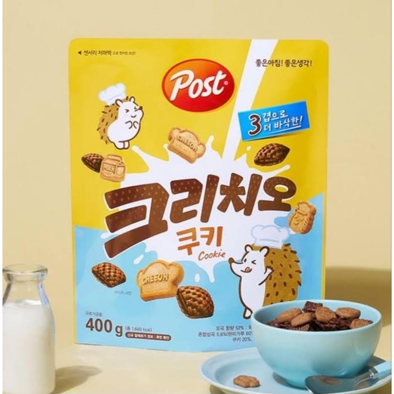 韓國 크리치오 克里奇奥 POST 巧克力麥片 脆片 刺蝟 nmixx Haewon 吳海嫄 代言