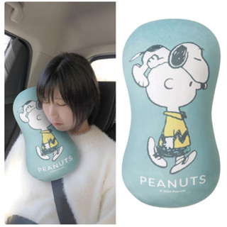 日本連線代購 史努比 SNOOPY 安全帶套 靠枕 頭枕