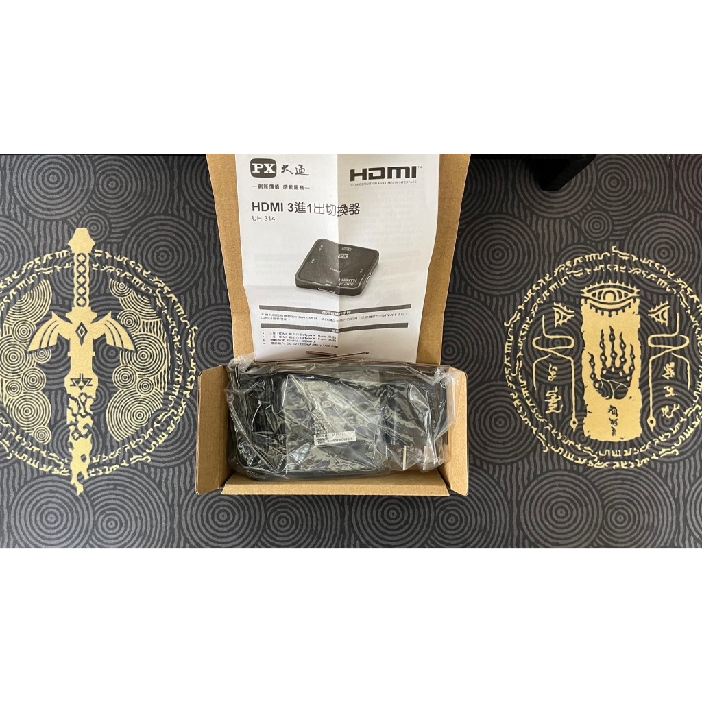 [二手] PX大通｜4K 3進1出HDMI切換器 UH-314