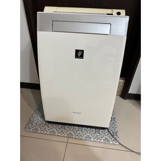 日本夏普SHARP【KI-EX75-W 白】加濕空氣清淨機 二手