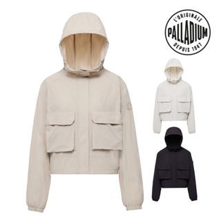 PALLADIUM 防潑水連帽風衣-女裝/女外套-三色任選