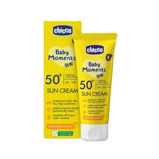義大利 Chicco 寶貝嬰兒輕潤防曬乳霜 75ml【麗緻寶貝】