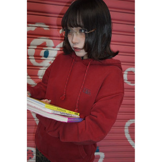 古著•Nuzi_s •Levi’s暗紅色厚磅數帽Tee H5031218 厚磅帽T 紅色帽T