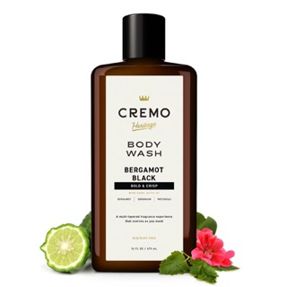 美國 Cremo 黑色傳奇 沐浴露（男性男士男生沙龍沐浴乳沐浴膠 男用香水香氛身體保濕控油沐浴精 男 舒敏抗敏沐浴洗澡