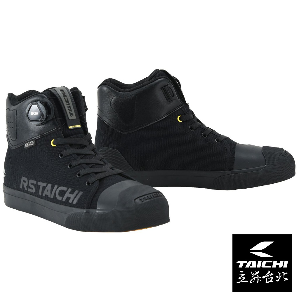 RS TAICHI 內層防水高透氣車靴 RSS011 BOA免綁鞋帶 內增高 50週年紀念黑【現貨｜立昇台北】