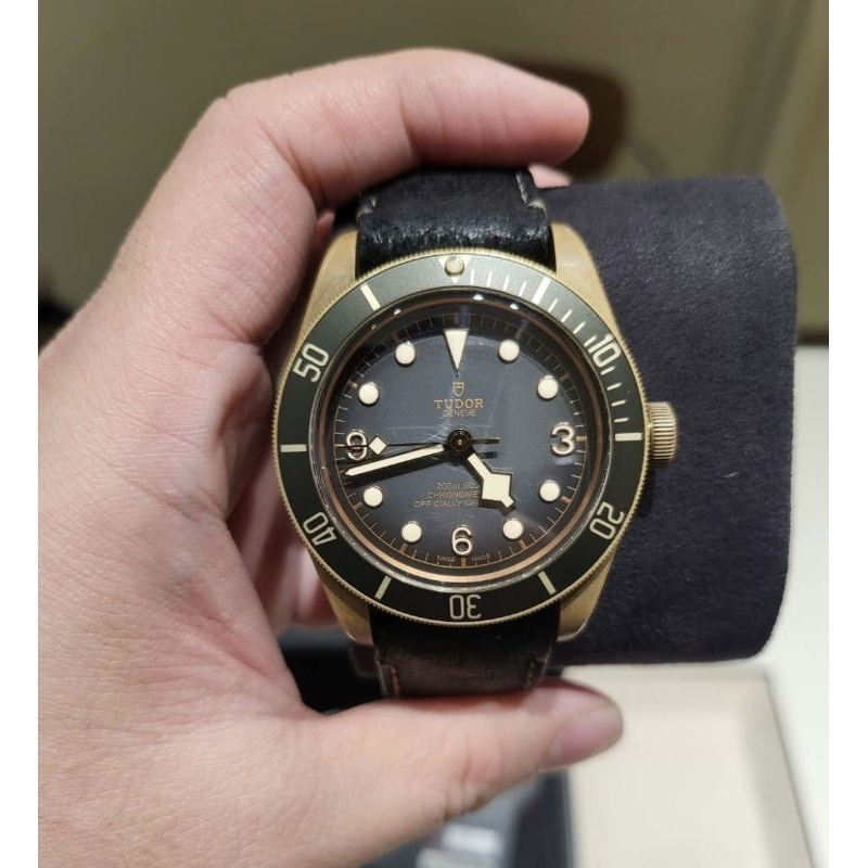 TUDOR 帝舵 Black Bay Bronze 碧灣 79250BA 石板灰色面盤79250 BA 青銅錶