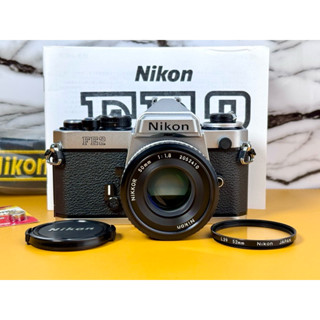 🔹 Nikon FE2 經典銀機身+Nikon Ais 50mm 1.8 日本內銷版標準餅乾鏡