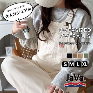 (日本代購) Classical Elf x Java 率性休閒風吊帶工作褲