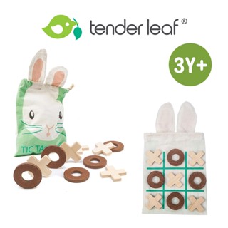 美國【Tender Leaf】小兔圈叉遊戲組 益智遊戲 木製玩具 兒童玩具 積木玩具 木質玩具 玩具｜baby888