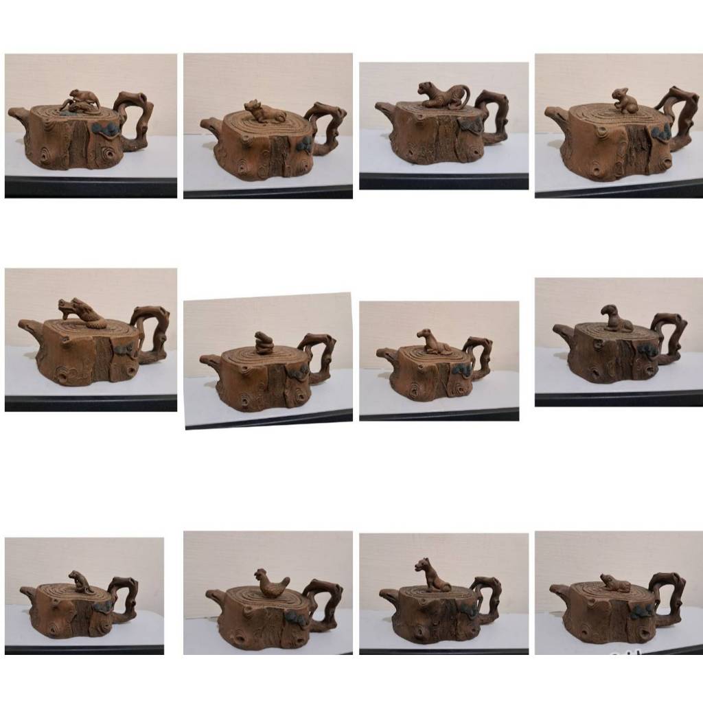 12生肖紫砂壺 蔣盤明 鼠牛虎兔龍蛇馬羊猴雞狗豬 茶壺