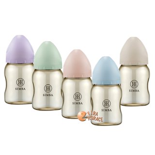 simba小獅王辛巴 蘊蜜鉑金ppsu寬口防脹氣奶瓶200ml，獨家首創一瓶八用 ! 高度還原母乳餵感 horace