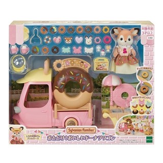 【現貨在臺】正版 森林家族Sylvanian Families 甜甜圈餐車 梅花鹿 家家酒玩具