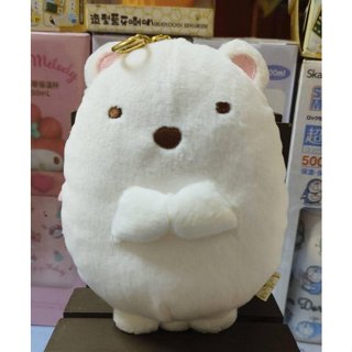 日版﹝SAN-X﹞限定※Sumikko gurashi角落生物/角落公仔※超可愛【角落白熊造型】絨毛伸縮票夾零錢包