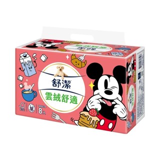 Kleenex 舒潔 雲絨舒適迪士尼抽取式衛生紙 90抽(迪士尼季節限定款)