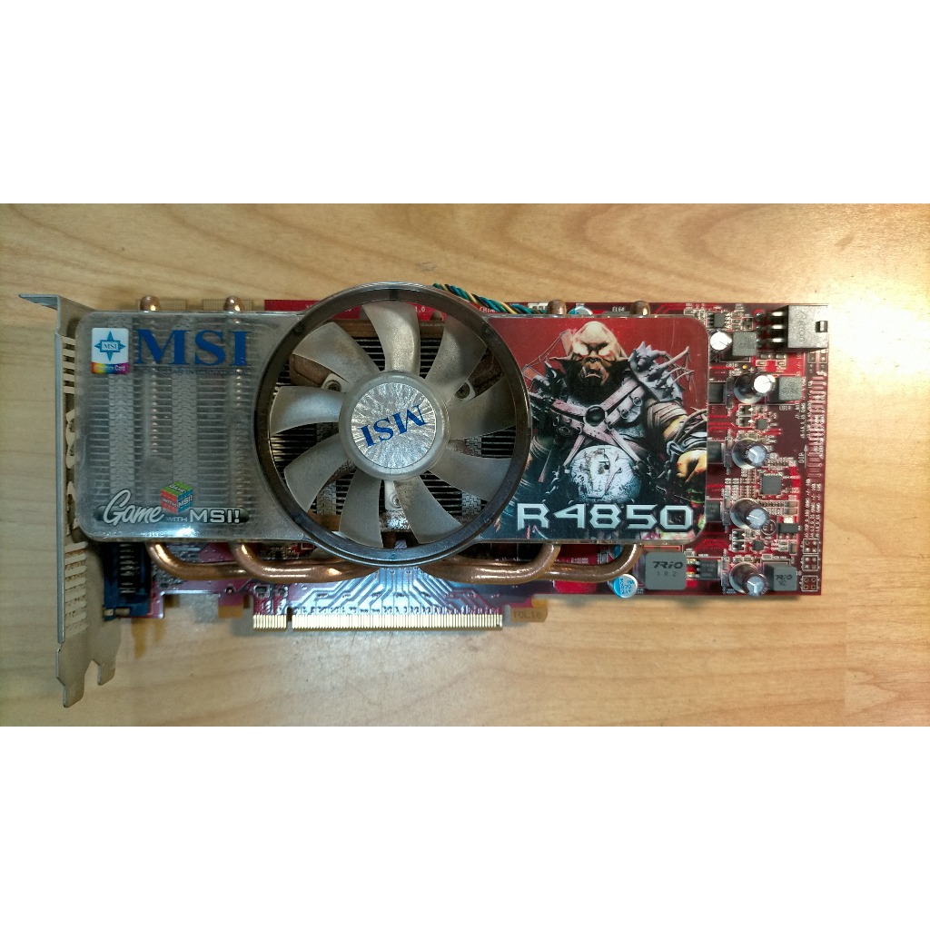 E.PCI-E顯示卡-微星R4850/2D512M-OCSP 256bit DVI 55nm DirectX直購價140