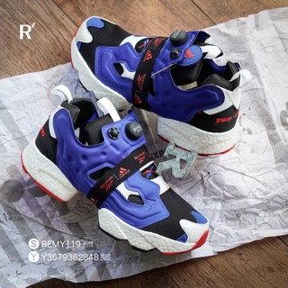 R'代購 Reebok Pump Instapump Fury Boost TRICOLOR 藍白紅 鋼彈 FY8776