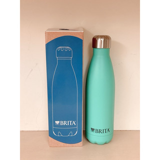 全新 現貨 BRITA 限量 獨家 不鏽鋼 保溫瓶(土耳其藍）500ml