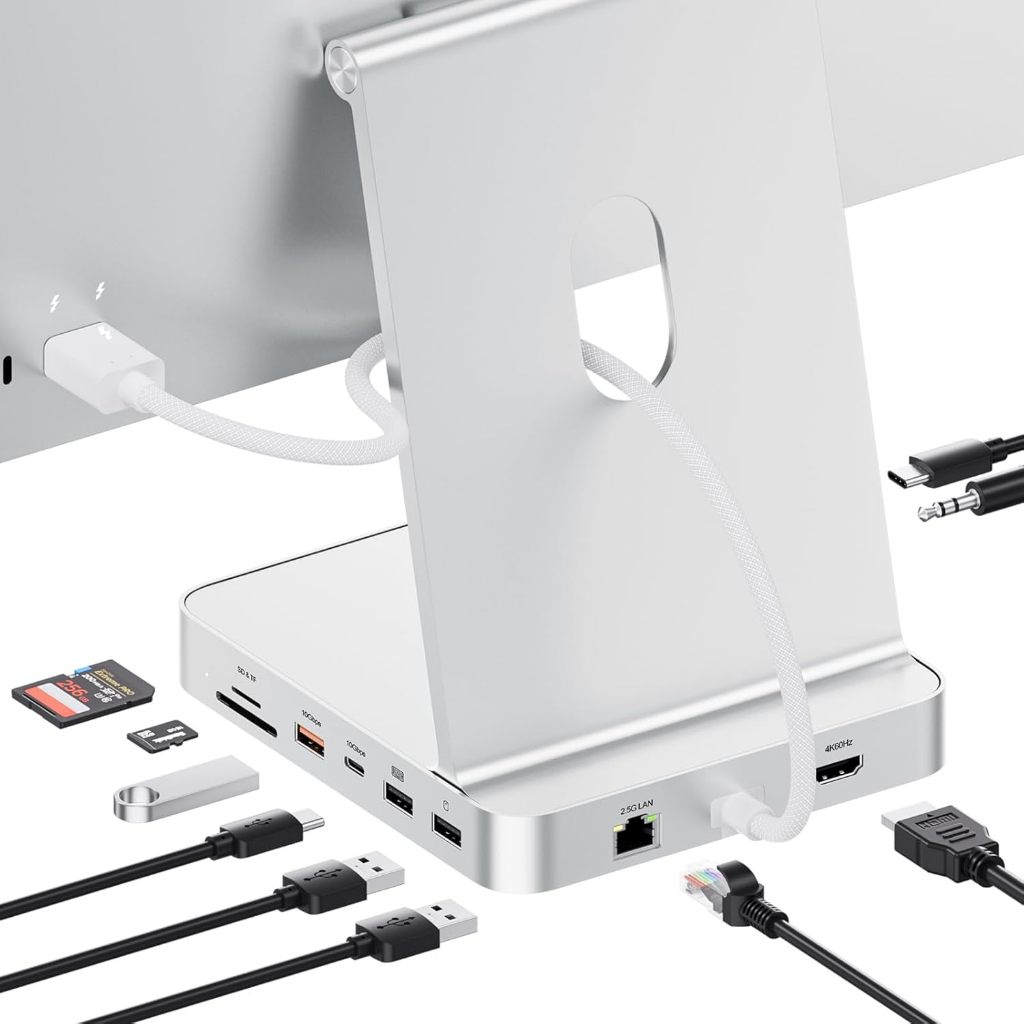 【預購】PULWTOP 11合1 USB-C Hub Apple iMac必備擴充埠 M1/M3/M4版皆適用