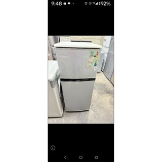 二手中古國際140公升雙門漂亮款式冰箱，保固3個月，型號NR-B133T，4級能效