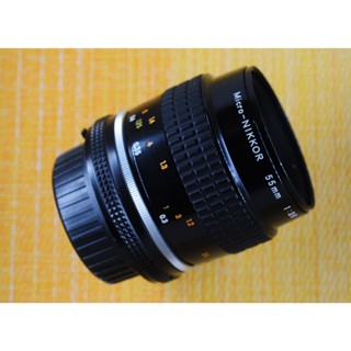 Nikon尼康單眼相機鏡頭 Micro-Nikkor AI-s 55mm F/2.8 (中古美品)