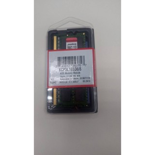 金士頓 DDR3-1600 8GB 1.35V低電壓 KCP3L16SD8/8(for NB)