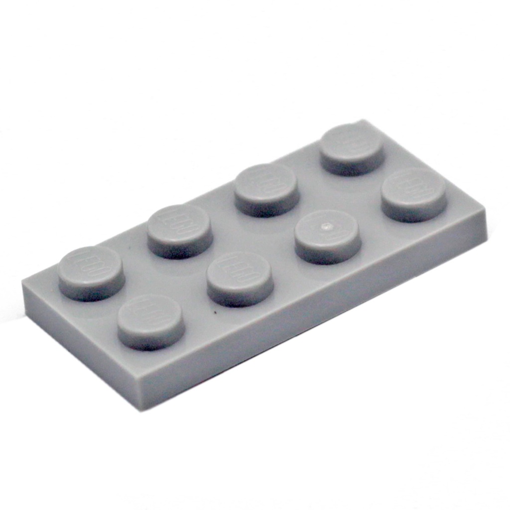 COOLPON｜這是樂高®LEGO®的正版零件 淺灰 Plate 2x4 薄板 3020 4211395