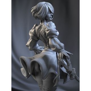 【✨AKIRA STUDIO✨非成品】 白模 GK 模型 CA3D-- 2b-nier 1/12