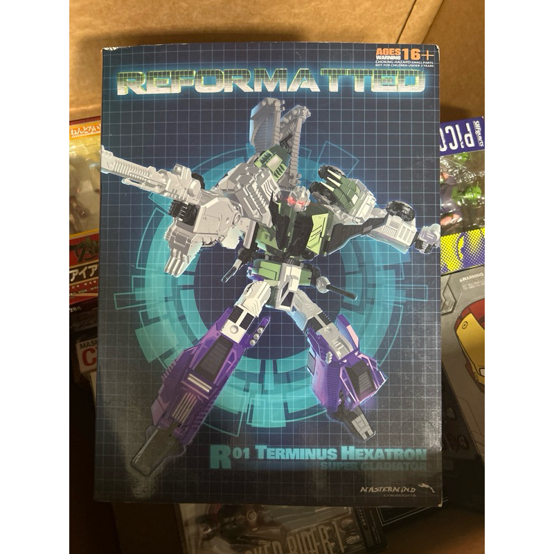 全新 變形金剛 六面獸 MMC 六變夏特 MMC R-01 賠售 聖誕交換禮物