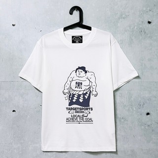 TARGET SPORTS純棉經典短T/白色/080