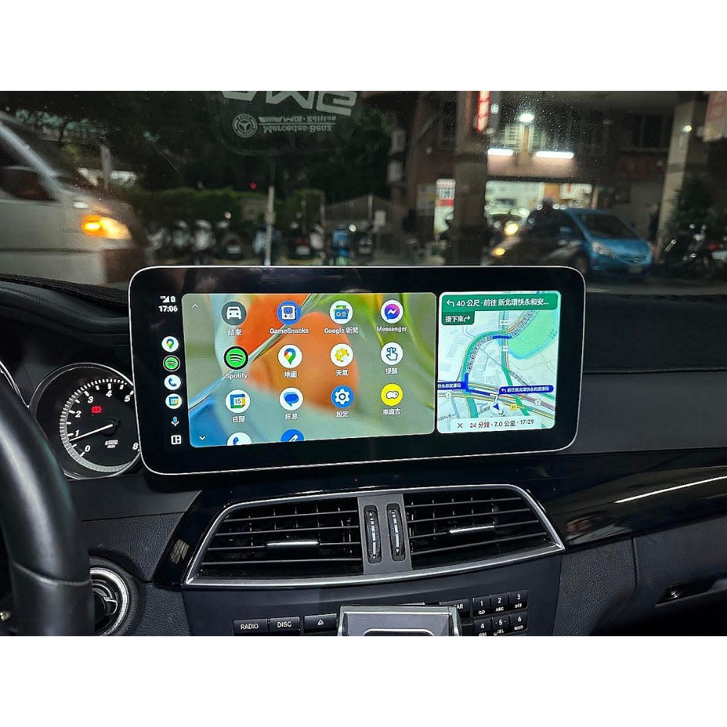 雙魚座汽車精品~W204 Android 安卓機 10吋螢幕W204 C300 C250 8核心/4G/64 台灣組裝