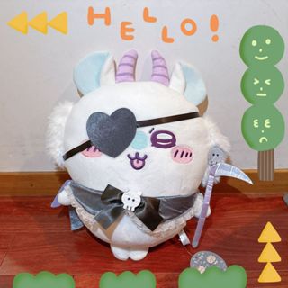 現貨 吉伊卡哇 🎠日本正版 超BIG 惡魔系列 小桃 娃娃 玩偶 景品 chiikawa 生日禮物 萌芽食玩