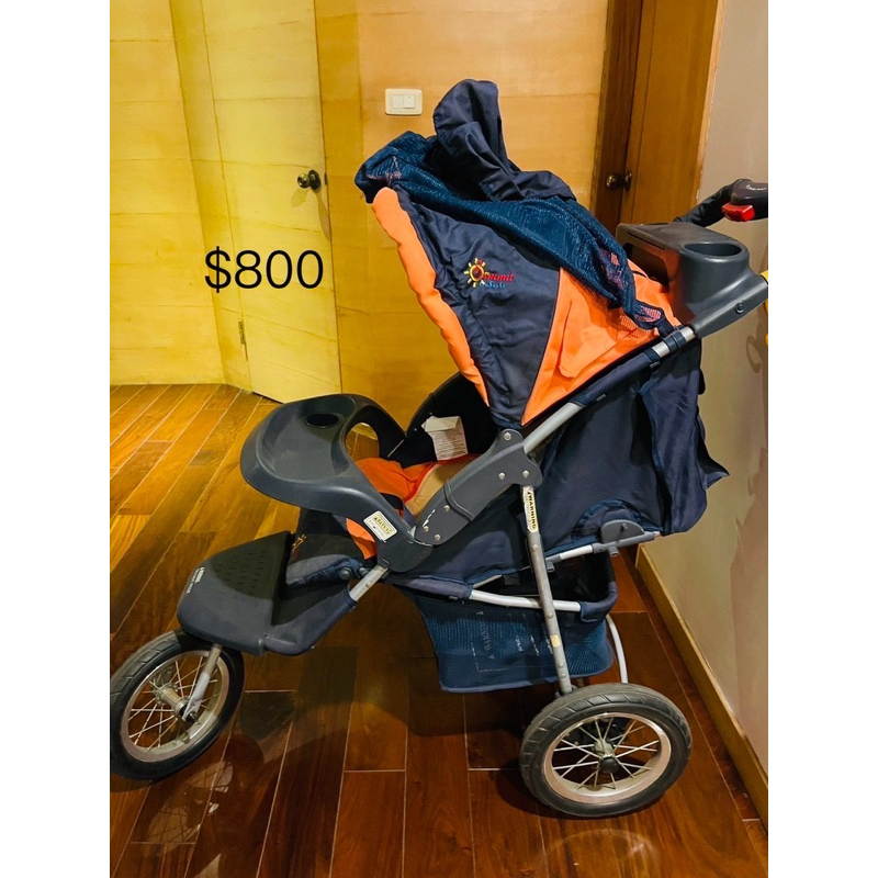 （二手）Summit USA 大三輪手推車 嬰兒車 可摺疊