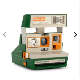 美國老人州 史努比拍立得 Polaroid50年童子軍限定版 用600 instant 底片 2臺現貨