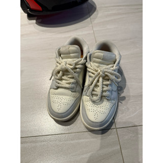 （二手Nike Wmns Dunk Low 浮雕灰色 女鞋 運動鞋 休閒鞋 布鞋 23.5公分