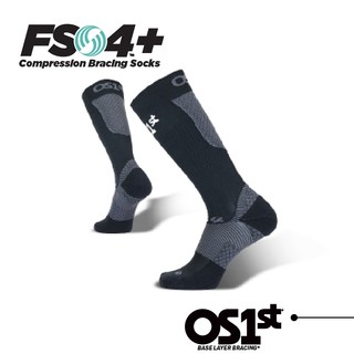 【OS1st】 FS4+ 運動加壓小腿襪 4段式分割槽壓力 排汗透氣 美國研發 台灣製造
