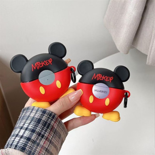 潮牌 可愛卡通紅米奇頭 防摔 軟包 矽膠 蘋果耳機套 airpods 4代 3代 耳機殼 保護殼pro2 保護套1 2代