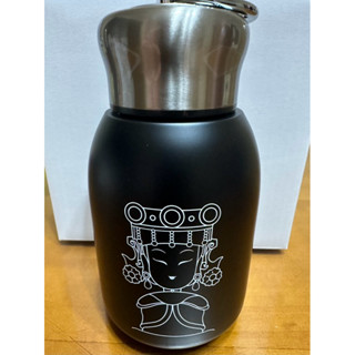 2025年新款大甲鎮瀾宮媽祖保溫瓶350ml(黑色)